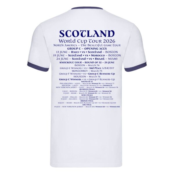 Scotland World Cup 2026 T-Shirt (White)